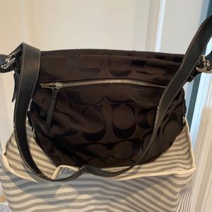 Black Coach Shoulder Bag